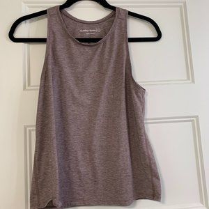 Outdoor voices purple tank top - size s